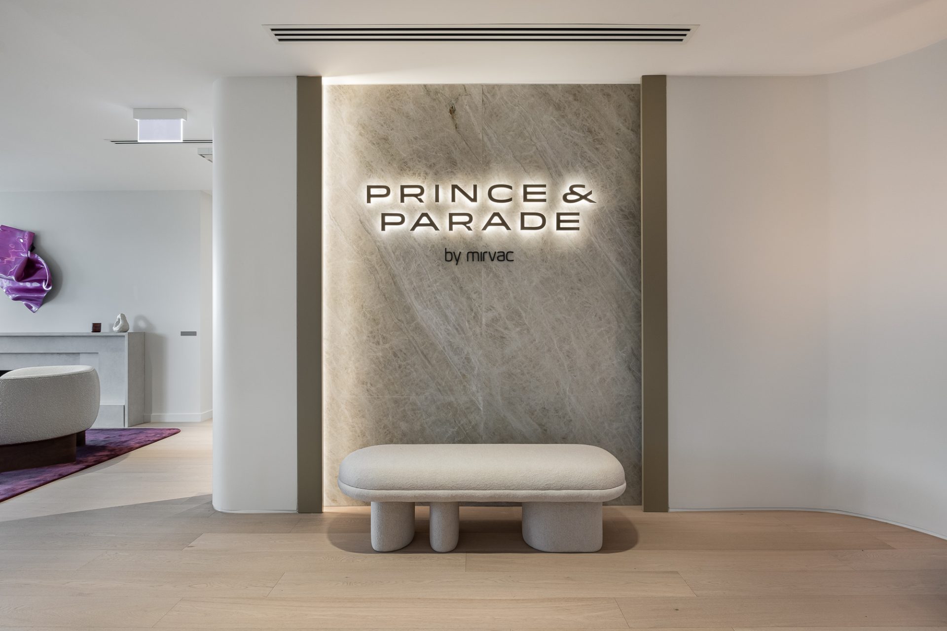 Prince and Parade sales office Mirvac